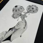 "Mushroom lady" by Lu Ke