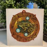 "Frog Medallion" -- by Danny Schwartz