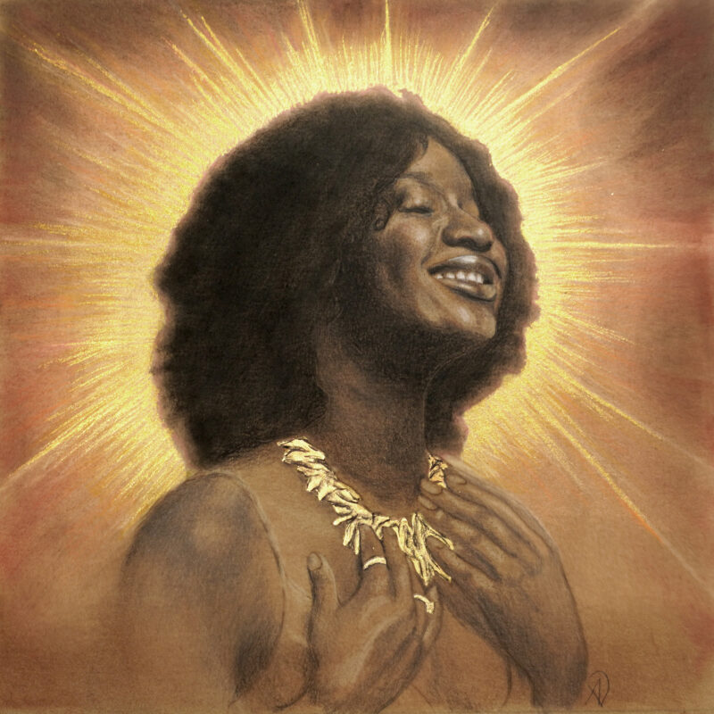 "Radiance" drawing by Alexandra Verhoven