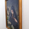 Poppy Witch oil painting