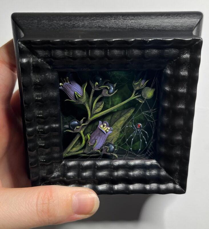 Spider Miniature Artwork