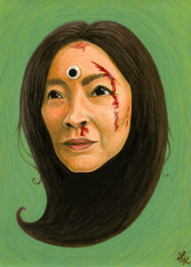 Portrait Painting of Evelyn Quan Wang