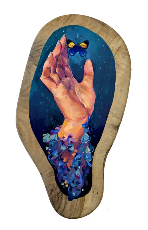 "Orange and Blue" by Malisa Suchanya