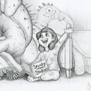 "Story Time" - by Mike Burns - Detail 2
