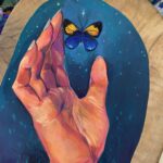 "Orange and Blue" by Malisa Suchanya