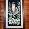 "Familiar I - The Cat" - by Megan Laude