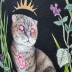 "Familiar I - The Cat" - by Megan Laude