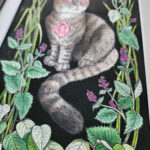 "Familiar I - The Cat" - by Megan Laude