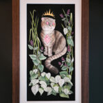 "Familiar I - The Cat" - by Megan Laude