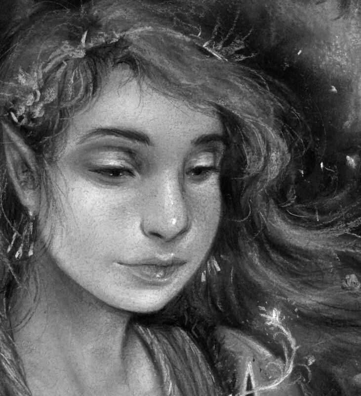 Purification - Original Art by Ashly Lovett - Every Day Original