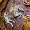 Antique Carousel Horse Detail