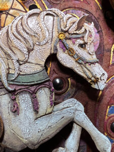 Carousel Horse Paint Detail