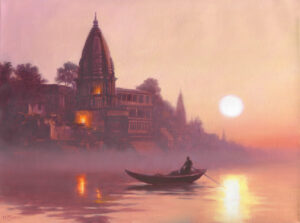 Ganges Sunrise by Mark Harrison