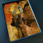 The Jazz Singer Mixed Media Painting by Lisa L. Cyr