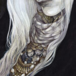 "Bounty" Dory Whynot, 2023. Watercolor on hot press paper 8 x 10"