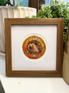 "Hedgehog Medallion" -- by Danny Schwartz