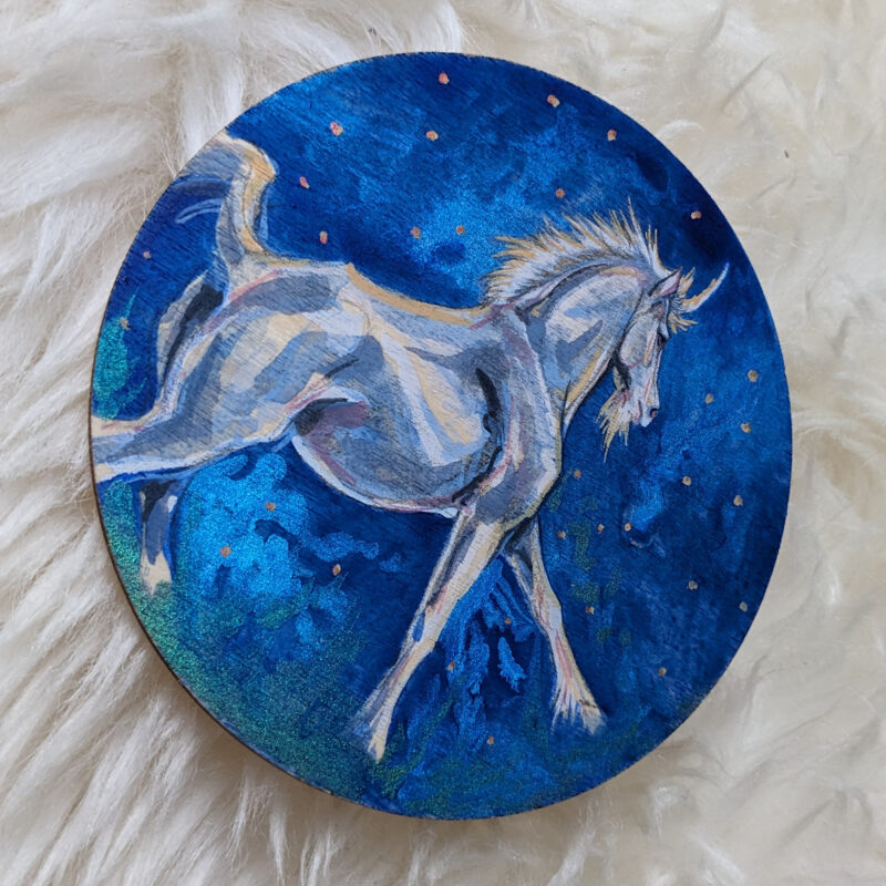 "Unicorns in Space" - by Laura Garabedian
