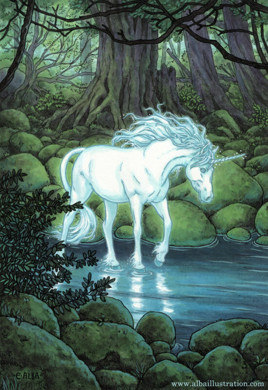 "The Unicorn" by Elisabeth Alba
