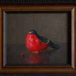 Scarlet Song by Marta Witkiewicz - framed