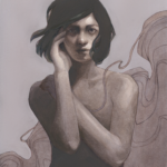 "Thread" illustration by Amber Feng, 2024.