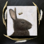 King Rabbit by Artist Carolina Lebar