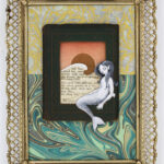 Oceans Spells, Mermaid art altered book main image