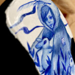 Metamorphs de Mini Porcelaine, Trinity (Silk Moth)