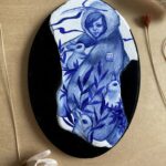 Metamorphs de Mini Porcelaine, Trinity (Silk Moth)