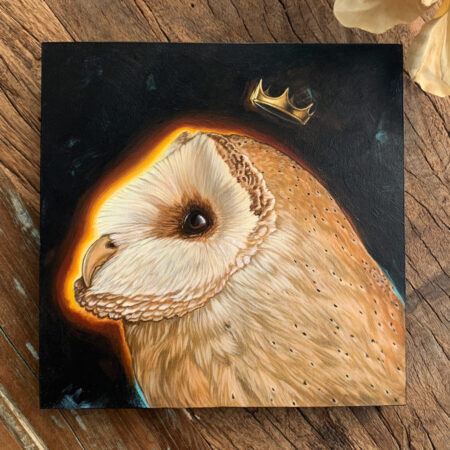 King Owl by Artist Carolina Lebar