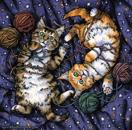 "Kitten Mischief" by Elisabeth Alba