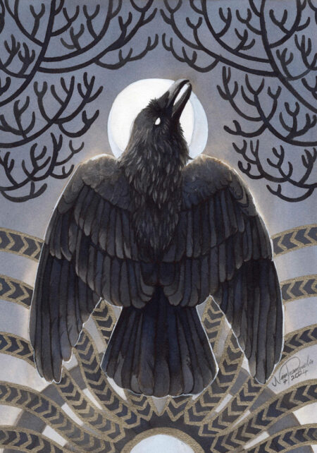 "Origin of Raven" by Nina Pommelin