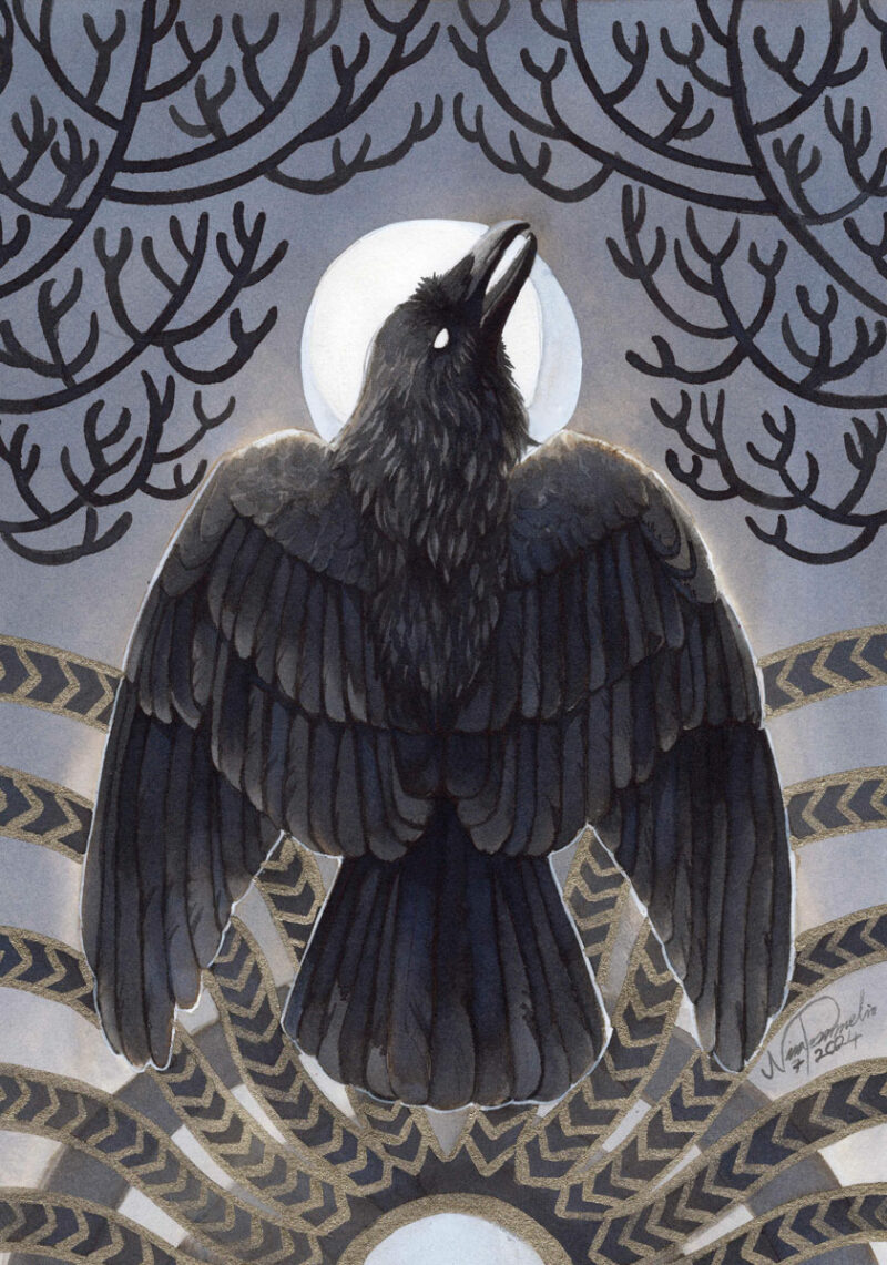 "Origin of Raven" by Nina Pommelin