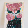 Hat and bow on red cheeks - Image 2
