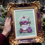 Skullberries and Cream! painted by Tia Kinsman