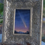 "Tsuchinshan-ATLAS Over the Blue Ridge Mountains" by Kaysha Siemens