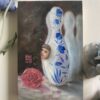 "Please Stand Tall, Do Not Fall" Oil Painting
