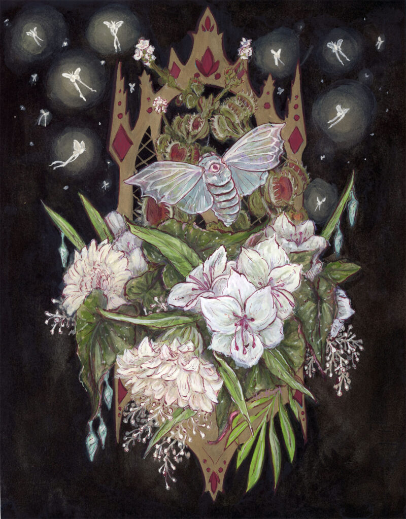 'Ghost Blooms II' by Tia Kinsman