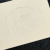 embossed corner