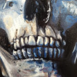 Detail 2 of "Quiet Refuge" Acrylic Painting