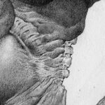 Cthulhu-Ish Drawing Detail by Allen Williams