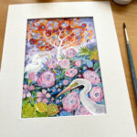 "Egrets" by Ania Mohrbacher