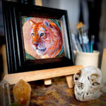 Tiger Grace’ full image of the original painting
