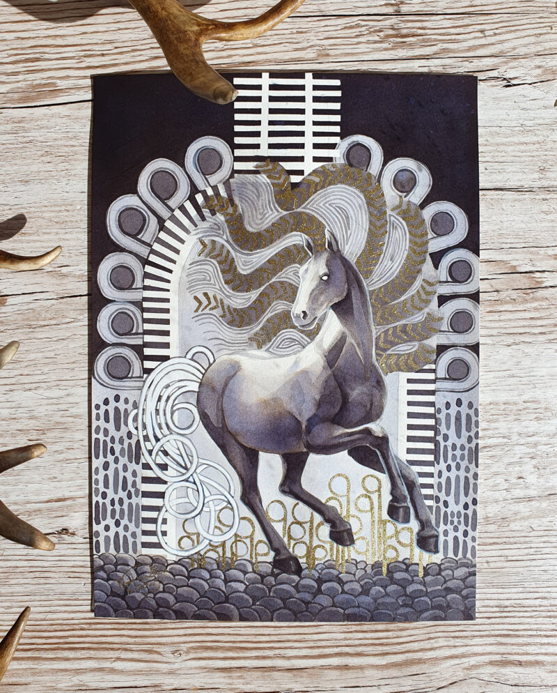 "Origin of Horse" by Nina Pommelin