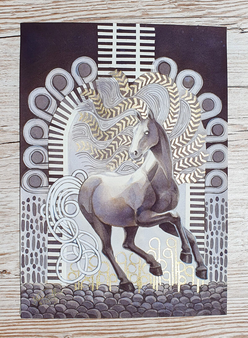 "Origin of Horse" by Nina Pommelin