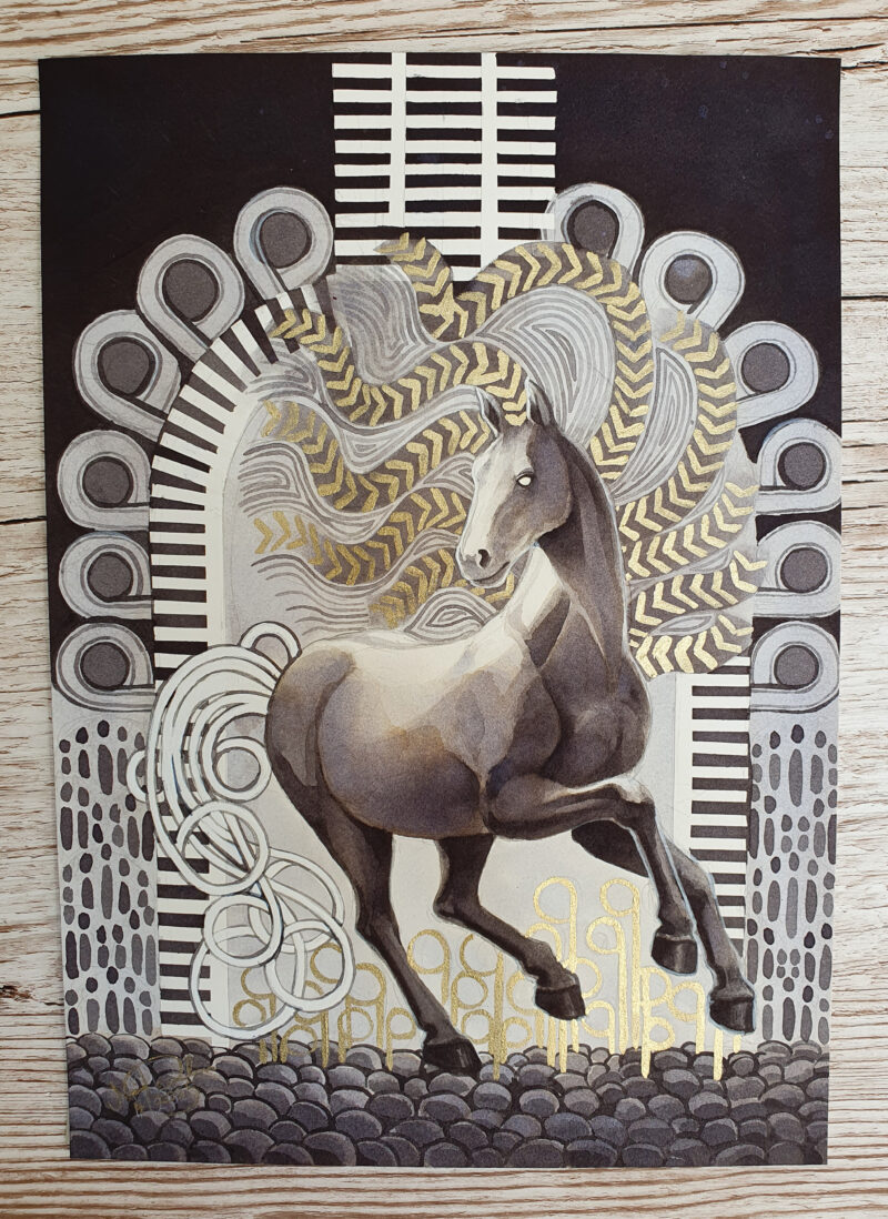 "Origin of Horse" by Nina Pommelin