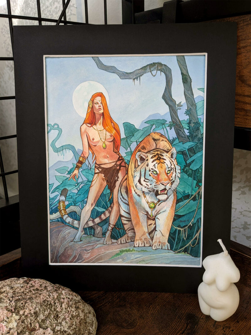 Huntress matted