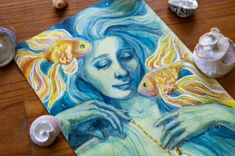 Fowler nereid detail