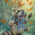 Dexter the raccoon