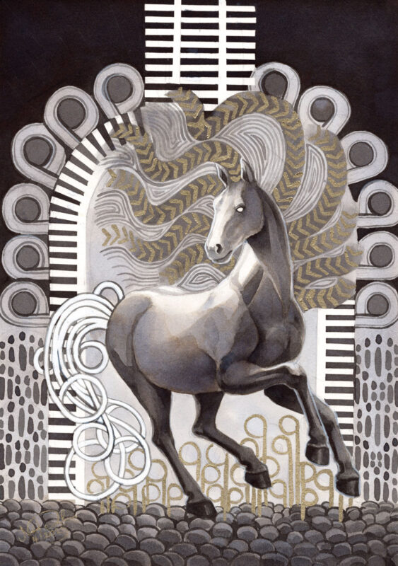 "Origin of Horse" by Nina Pommelin