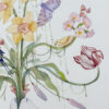 Whimsical Watercolour painting of autumn flora and fauna